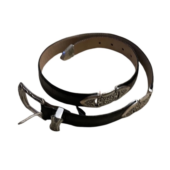 Vintage Women\'s‎ Brighton Belt • Large  • Black main image 8